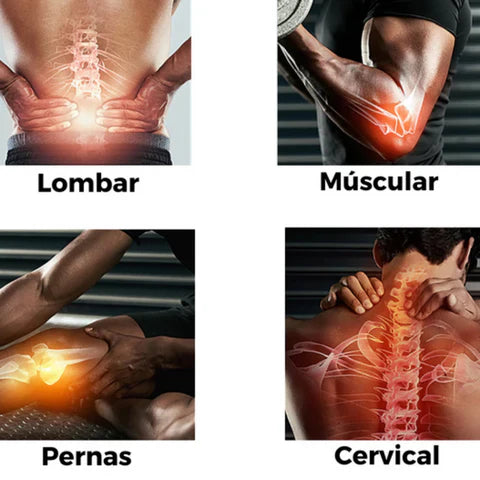 Massageador elétrico portátil - alívio  muscular 