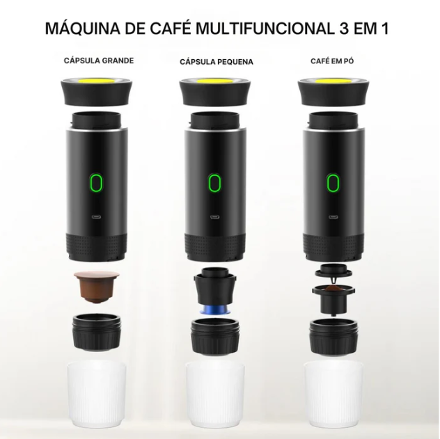 cafeteira elétrica portátil, cafeteira portátil, cafeteira elétrica, maquina de café expresso, maquina de café     